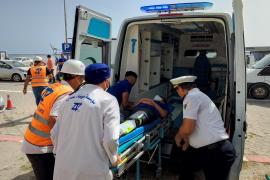 L'Entreprise Portuaire d'Annaba organise un exercice de simulation d'incendie au niveau du bâtiment de la Direction de la Capitainerie.