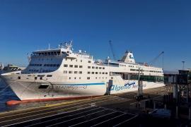 Berthing of Two Car Ferries at the Ferry Terminal of Annaba Port